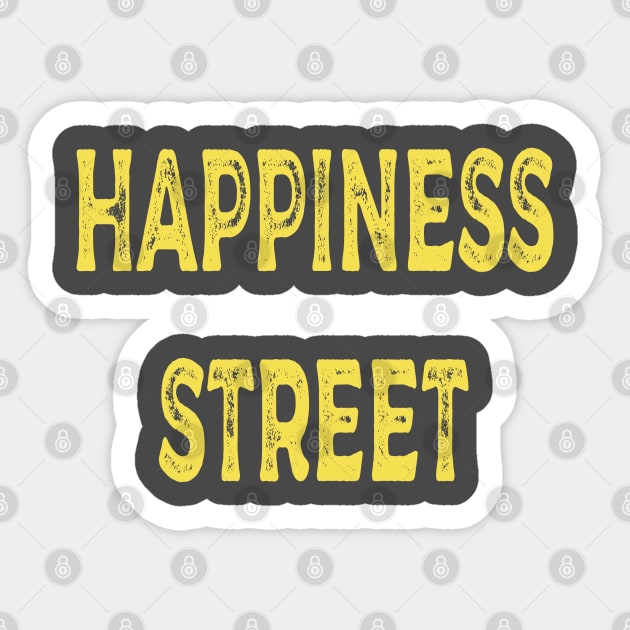 Happiness Street Sticker by yayor